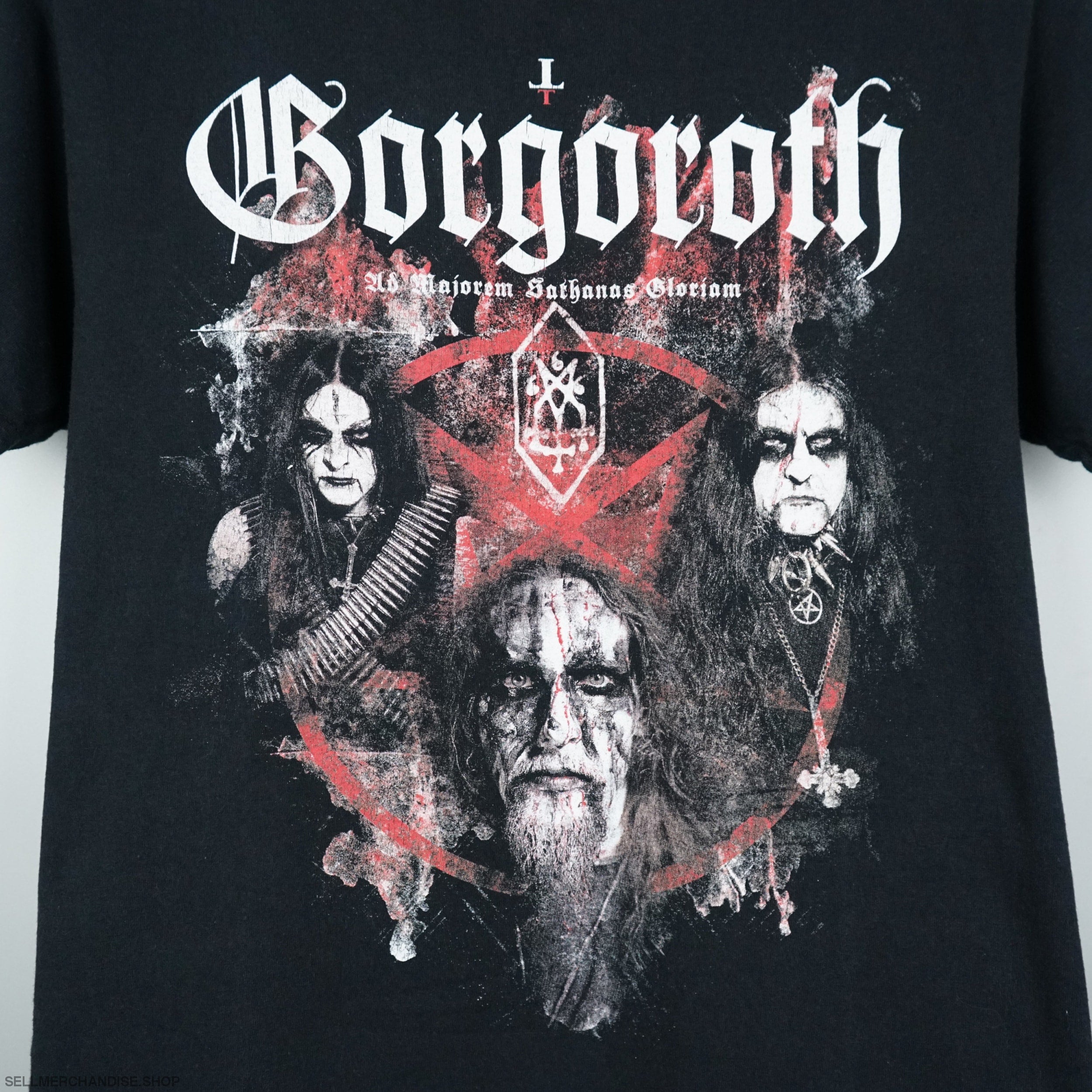 vintage Gorgoroth t shirt black metal | SellMerchandise