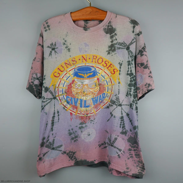 Vintage Guns N Roses t shirt 1991 Civil War