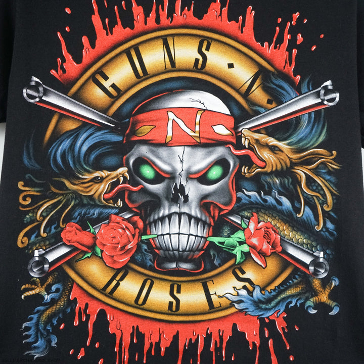 Vintage Guns N Roses t shirt 90s Single Stitch