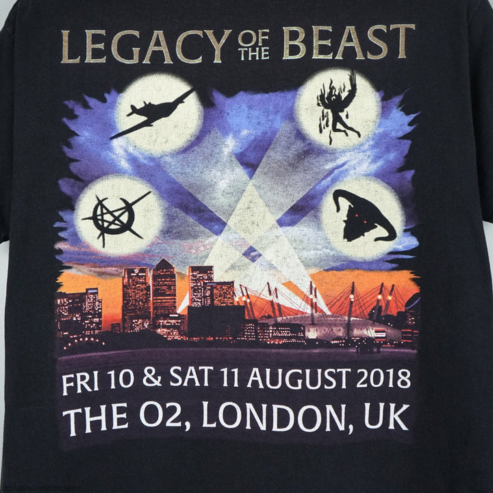 Iron Maiden 2018 tour t shirt Legacy of The Beast