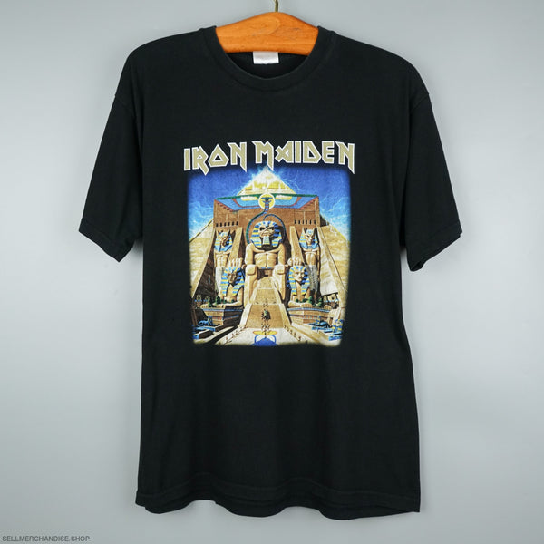 Vintage Iron Maiden t shirt 1990s Powerslave