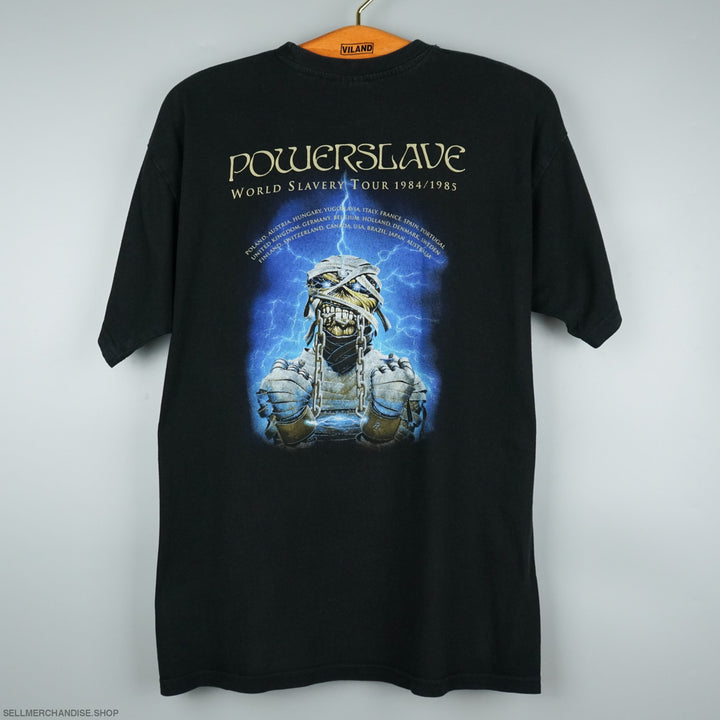Vintage Iron Maiden t shirt 1990s Powerslave
