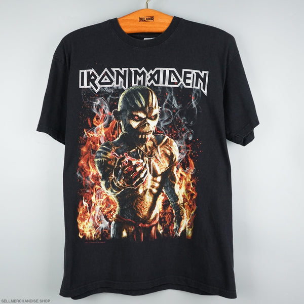 Iron Maiden t-shirt 2017 tour The Book Of Souls