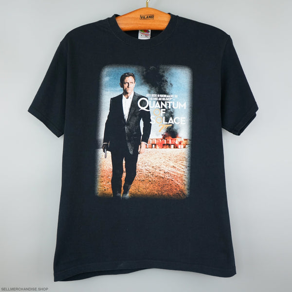 Vintage James Bond 007 t shirt 2008 quantum of solace