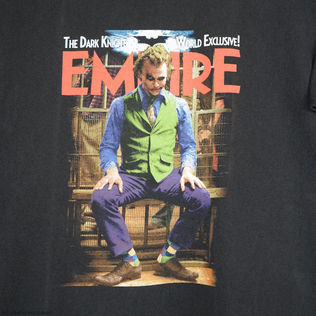 Vintage Joker t shirt 2009 Heath Ledger Comic Con