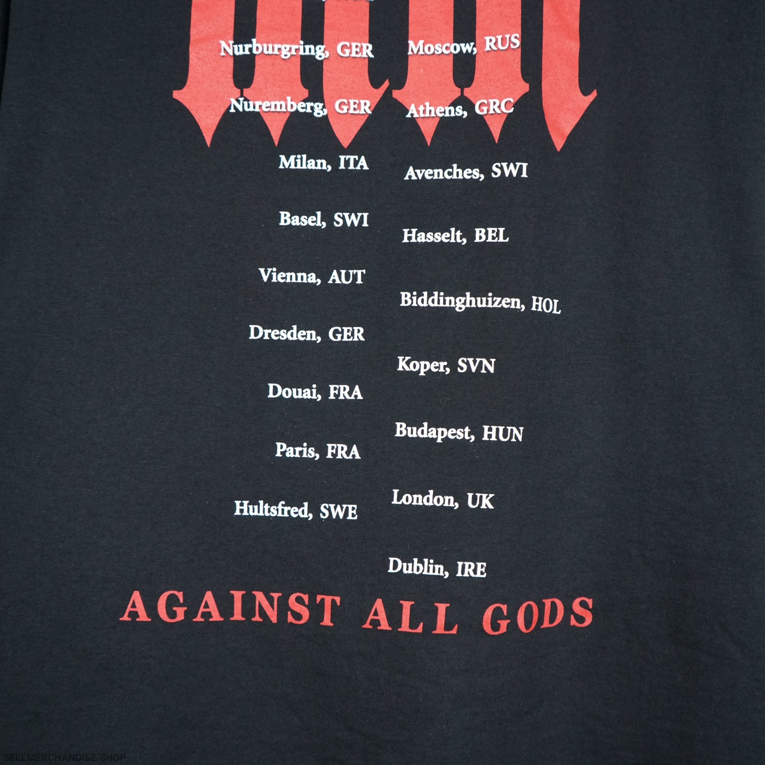 vintage Marilyn Manson t shirt 2004 tour t shirt | SellMerchandise