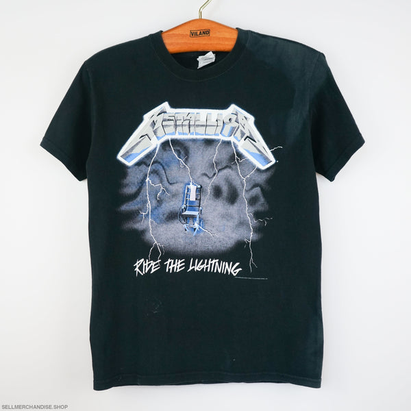 vintage Metallica t shirt 2007 Ride The Lightning