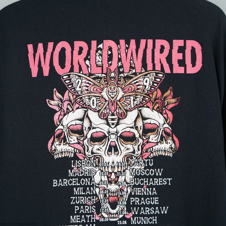 Metallica t shirt 2019 Worldwired tour