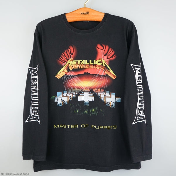 vintage metallica t shirt 90s Master of Puppets