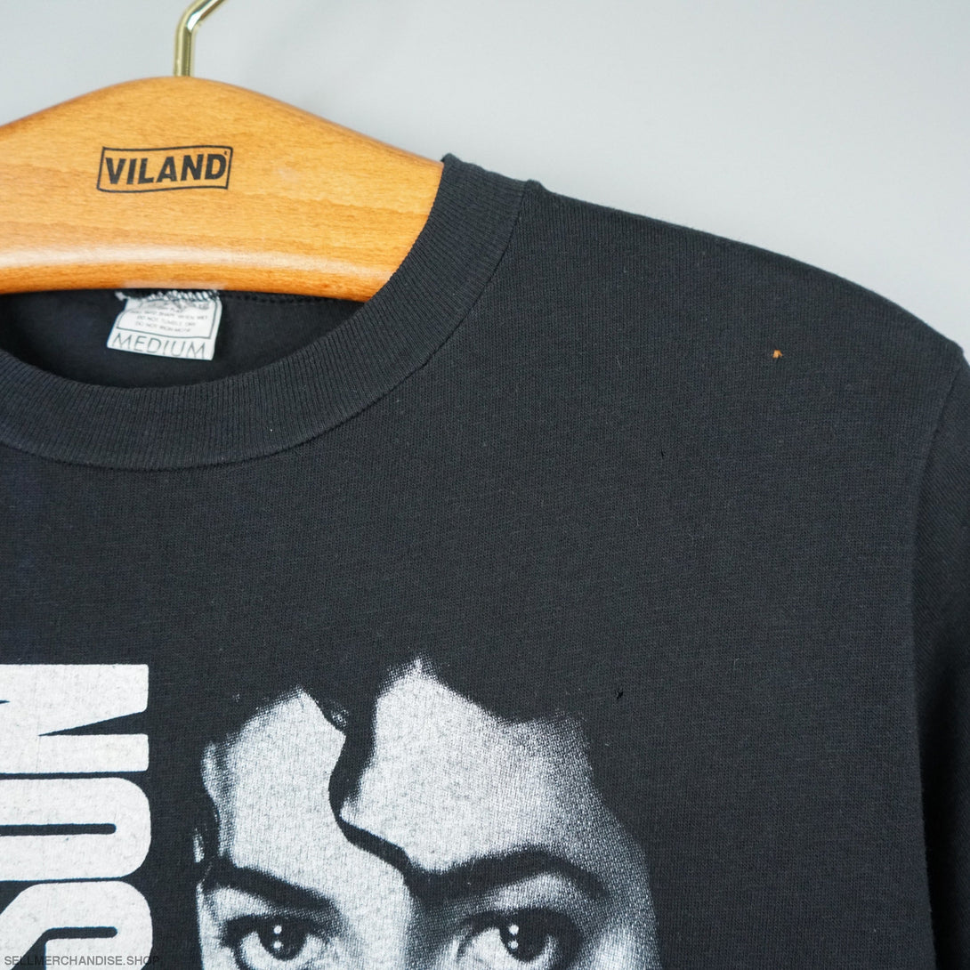 Michael Jackson t shirt 1987 thrashed