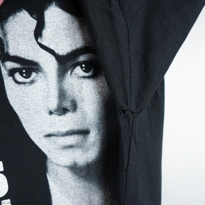Michael Jackson t shirt 1987 thrashed