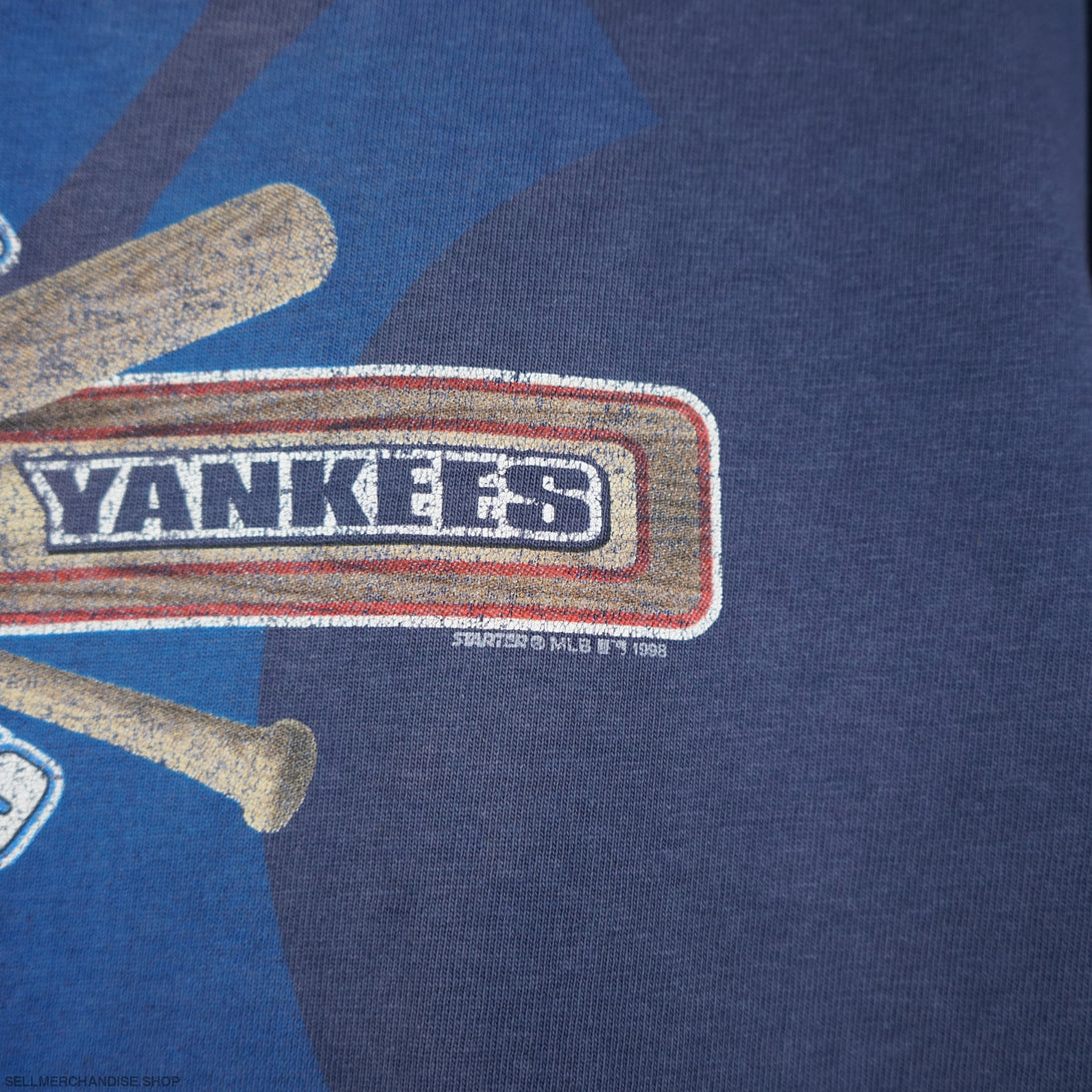 Vintage New York Yankees t shirt 1998 Distressed