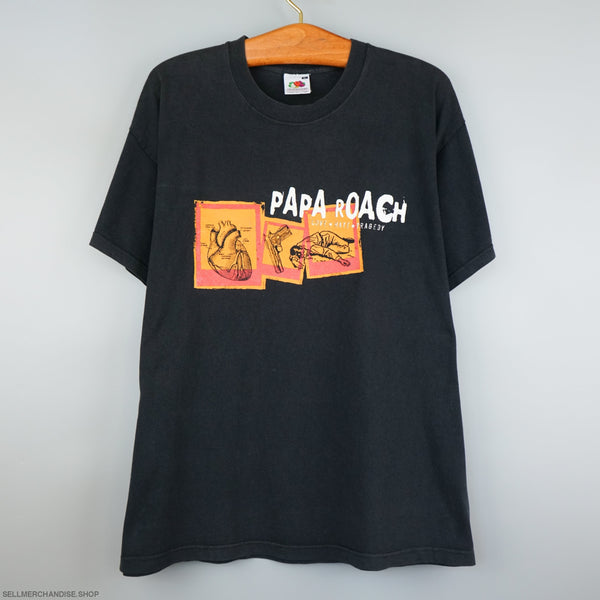 Vintage Papa Roach t shirt 2002