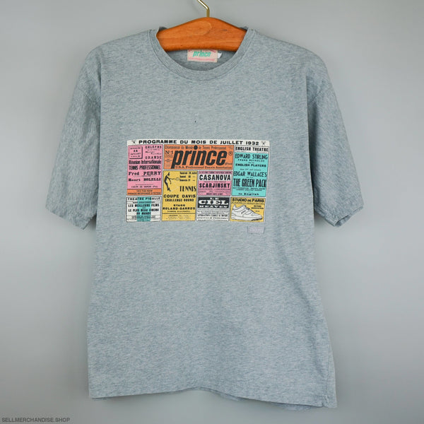 Vintage Prince t shirt 1990s Tennis tee