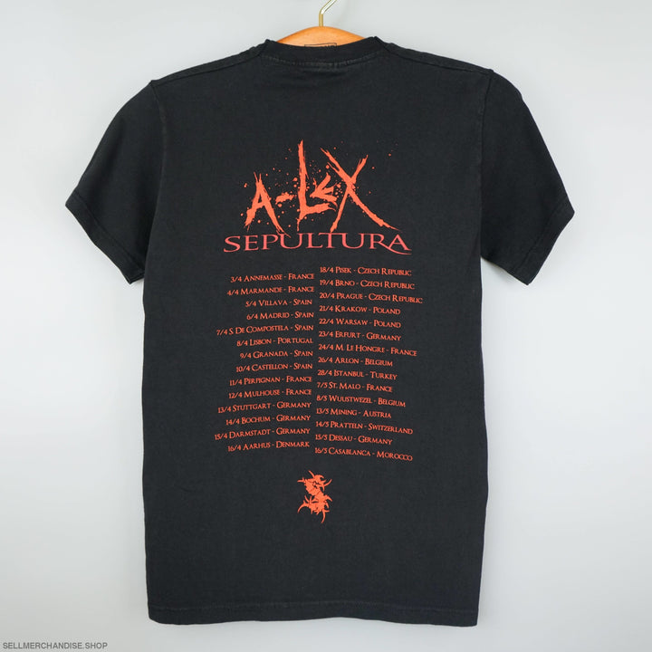 vintage Sepultura t shirt 2009
