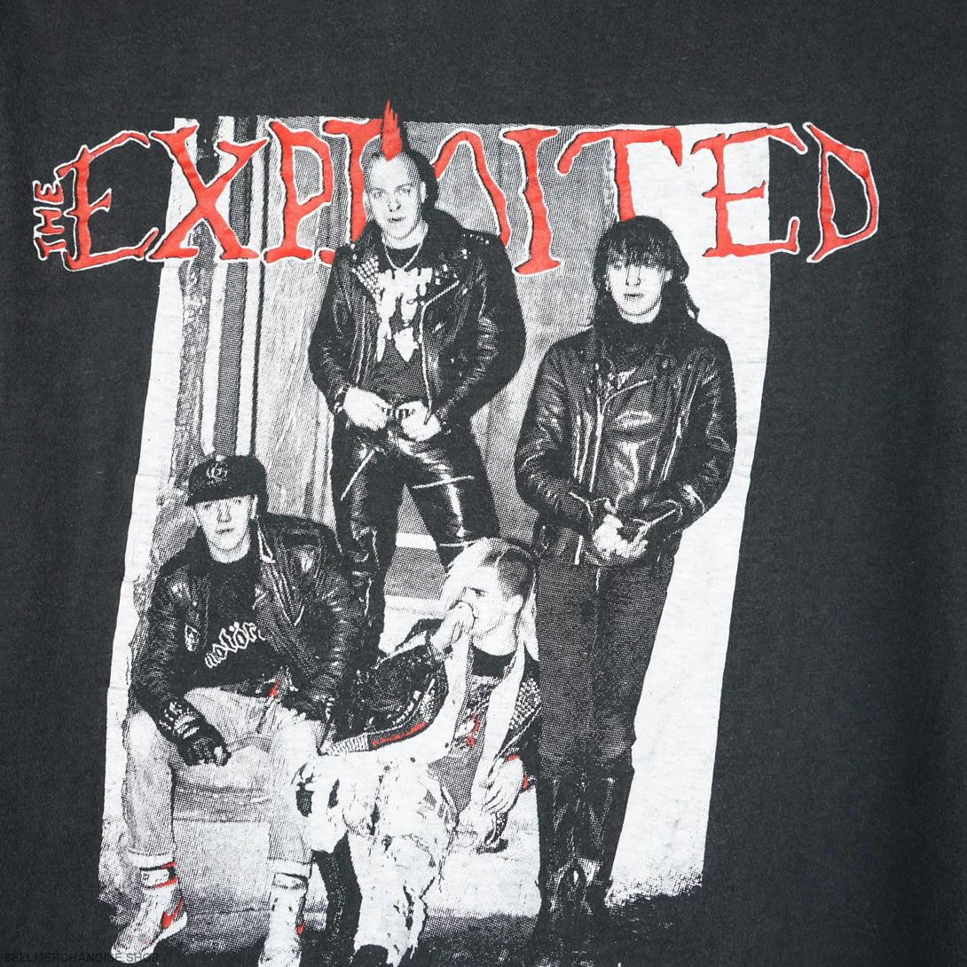 Vintage The Exploited t shirt 1988 Punk rock tee
