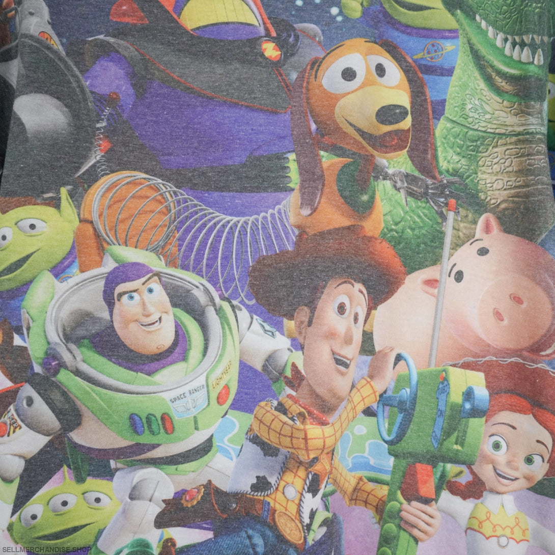 Vintage Toy story t shirt All Over Print