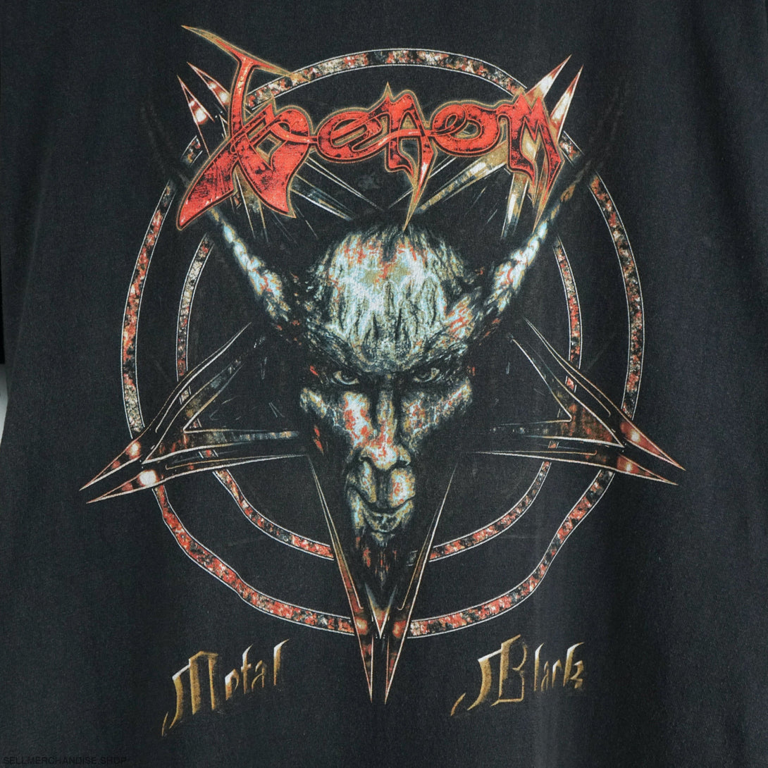 vintage Venom t shirt 1990s Black Metal | SellMerchandise, image size:1090x1090