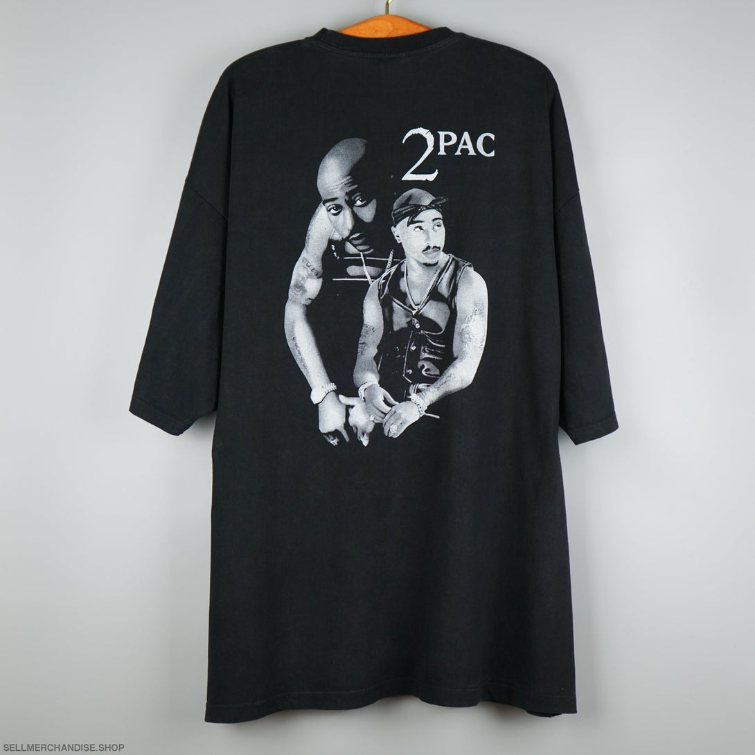 Vintage y2k 2pac t-shirt 3-4XL early 2000s