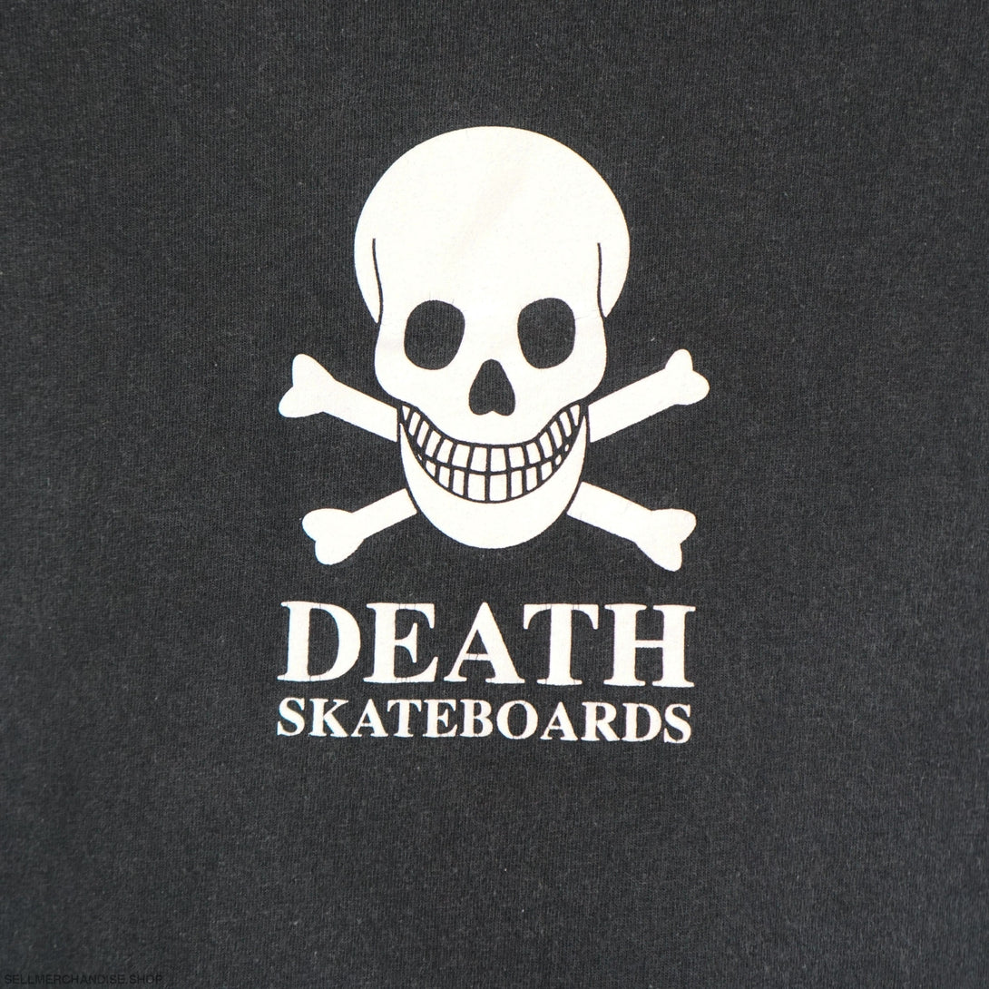 Vintage y2k Death Skateboards t-shirt