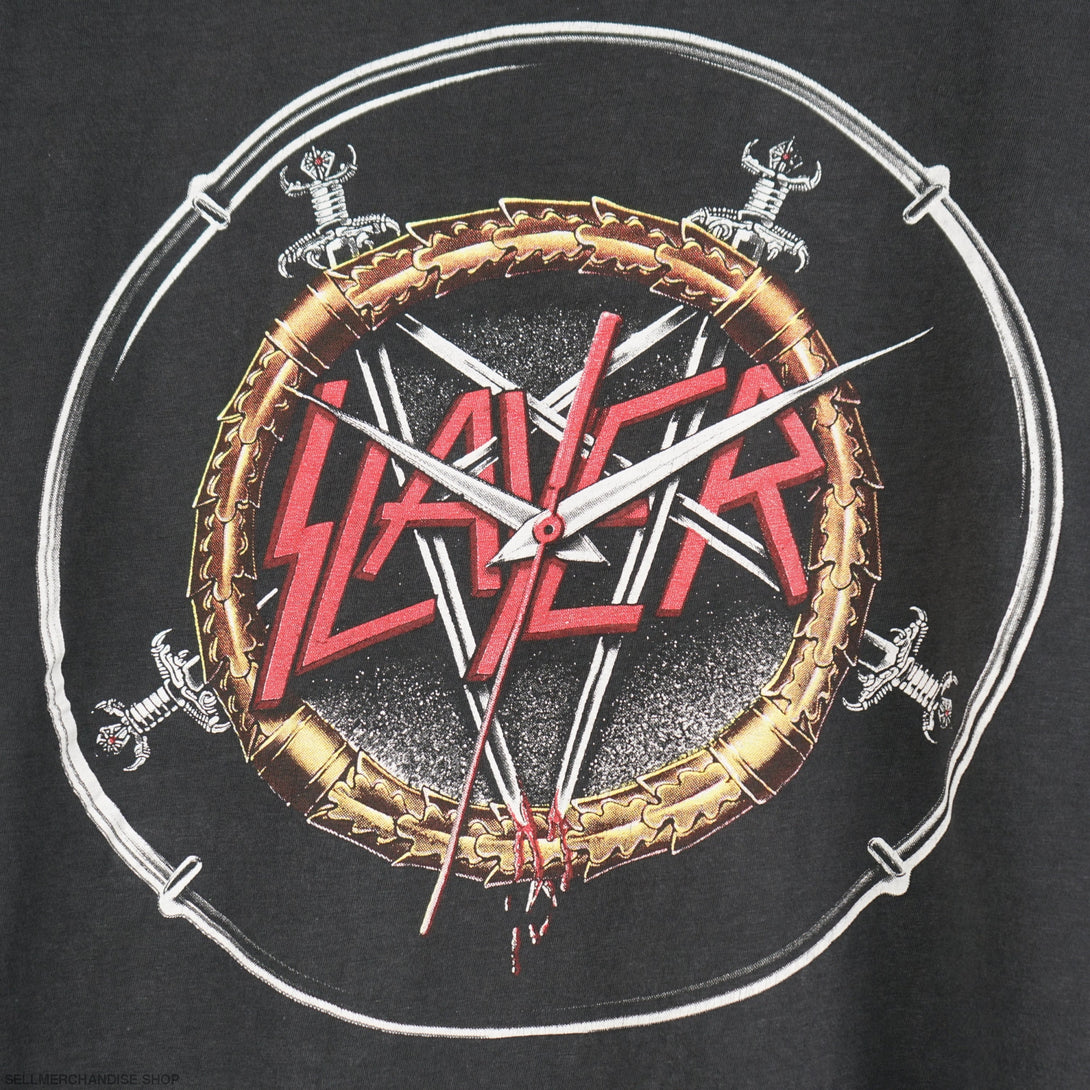 Vintage Y2K early 00s Slayer T-Shirt Show No Mercy